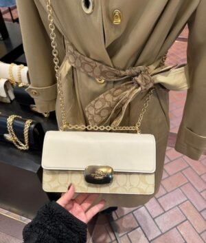 COACH MORGAN SLING ( WHITE )