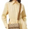 TORY BURCH MONOGRAM JACQUARD SHOULDER BAG ADJUSTABLE STRAP WITH BOX