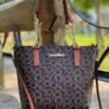 CALVIN  KLEIN MINI TOTE BAG (BLACK)