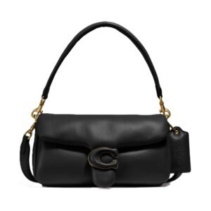 COACH GEORGIE TABBY SHOULDER BAG ( BLACK )